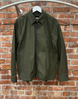 ACNE STUDIO COLLARED FULL ZIP JACKET ‘OLIVE’