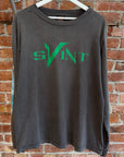 SAINT MICHAEL X VLONE HEAVEN OR HELL LONGSLEEVE ‘DARK GRAY’
