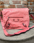 BALENCIAGA CITY MESSENGER SHOULDER BAG ‘RED’