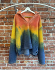 CPFM COWBOY FLEECE SWEATER ‘RAINBOW’