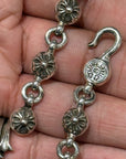 CHROME HEARTS CROSS BALL BRACELET ‘SILVER’