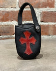 CHROME HEARTS ZIPPO SLING POUCH ‘BLACK/RED’