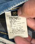KAPITAL VIP ORDER 5P MONKEY CISCO "3 YEAR FADE" SASHIKO DENIM ‘BLUE’