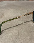 CHROME HEARTS RIPPING AVIATOR SUNGLASSES ‘GOLD’
