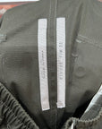 RICK OWENS FW22 STROBE BAUHAUS CARGO PANTS ‘OLIVE’