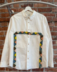 VISVIM CUBISM MAYAN SHIRT ‘WHITE’