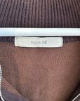 VUJA DÉ CASHMERE BLEND QUARTER ZIP ‘COFFEE’