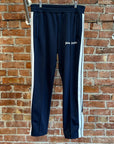 PALM ANGELS SIDE ZIP TRACK PANTS ‘NAVY’