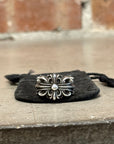 CHROME HEARTS DOUBLE FLORAL RING ‘SILVER’