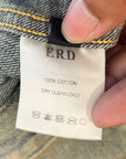 ENFANTS RICHES DEPRIMES AW24 ACID DEALER DENIM JACKET ‘BLUE’