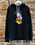 NUMBER (N)INE MICKEY ROCKSTAR HOODIE ‘BLACK’