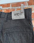 KRAFTWORK UNIFORM NO.3 BAGGY FLARED ‘BLACK RAW’