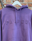 PALACE 3-D LOGO PULLOVER HOODIE ‘PURPLE’