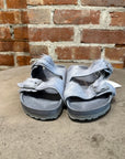 RICK OWENS x BIRKENSTOCK FUR ARIZONA SLIDES ‘GREY’