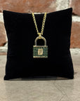 LOUIS VUITTON UP CYCLE LOCK CHARM NECKLACE ‘GOLD’