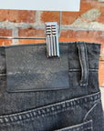 BASKETCASE GALLERY BREACHER DENIM SHORTS ‘WASHED BLACK’
