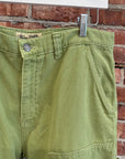 STUSSY DOUBLE KNEE CARPENTER PANTS ‘GREEN’