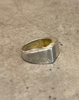 MAISON MARGIELA STERLING SIGNET RING ‘SILVER’