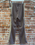 KAPITAL STUNTMAN FLARED TRACK PANTS ‘BROWN’