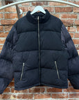 STUSSY RECYCLED NYLON DYED PUFFER JACKET 'SLATE'