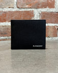 BURBERRY BIFOLD LEATHER WALLET ‘BLACK’