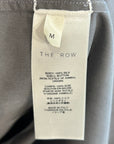 THE ROW SILK TANSY SHIRT ‘GREY’