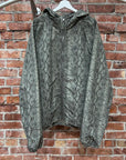 STUSSY SNAKESKIN WINDBREAKER ‘SAGE’