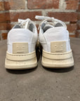 ACNE STUDIOS FACE LOGO LACE SNEAKERS ‘WHITE’