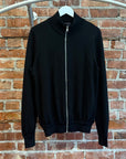 LOUIS VUITTON EMPLOYEE UNIFORM WOOL ZIP JACKET ‘BLACK’