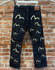 EVISU LOT 2008 MULTIPOCKET DENIM 'INIDGO/IVORY'