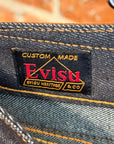 EVISU LOT 2000 KANJI DENIM 'INDIGO/IVORY'