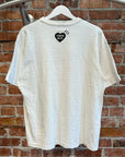 HUMAN MADE FUTURISTIC DOUBLE HEARTS TEE ‘WHITE’