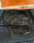 NUMBER (N)INE AW04 GIVE PEACE A CHANCE DENIM ‘BLACK’