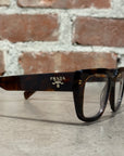 PRADA A03V THICK FRAME GLASSES ‘TORTOISE