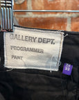 GALLERY DEPT. DISTRESSED PROGRAMMER CARGO PANTS ‘BLACK’
