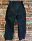 MAISON MARGIELA SS26 TAFFETA DRAWSTRING CARGO PANTS ‘BLACK’