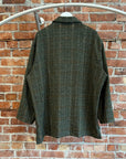 OUR LEGACY HAVEN SPARSE CHECK SHIRT JACKET ‘GREEN’