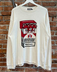 HYSTERIC GLAMOUR SMOKING BEAR LONGSLEEVE 'WHITE/RED'