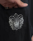 CHROME HEARTS VINTAGE NYC EXCLUSIVE FLEUR TEE ‘BLACK’