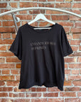 ENFANTES RICHES DÉPRIMÉS DISTRESSED LOGO TEE ‘BLACK’