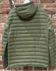 STONE ISLAND LOOM DOWN CHAMBERS JACKET ‘OLIVE’
