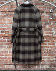 GUCCI FW22 WOOL BLOCKPLAID COAT ‘MULTI’