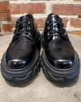 OFF-WHITE TRACTOR SOLE DERBIES ‘BLACK’