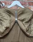 RICK OWENS FW24 PORTERVILLE EXPLODER PARKA JACKET ‘BROWN’