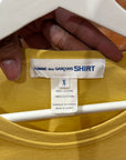 COMME DES GARÇONS SHIRT LONG SLEEVE ‘YELLOW’
