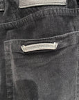 CHROME HEARTS x GALLERY DEPT. CORDUROY FLARE PANTS ‘BLACK’