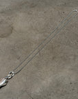 CHROME HEARTS RS MIDDLE FINGER NECKLACE ‘SILVER’