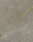 CHROME HEARTS PLUS CROSS 22K CHARM NECKLACE ‘GOLD’