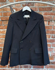 MAISON MARGIELA FOUR STICH WOOL BLAZER ‘BLACK’