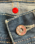 EVISU X PUMA STRAIGHT LEG DENIM 'DIRTY BLUE/WHITE'